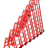 نردبان مفصلی دو تیکه چهار تیکه آلومینیومی|ابزارآلات|اراک, |دیوار