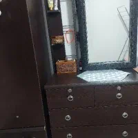 کمد لباس و میز آرایش|جاکفشی، کمد، دراور|رشت, حمیدیان|دیوار
