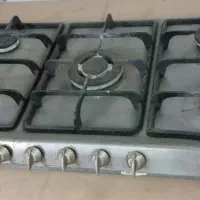 گاز رومیزی ۵ شعله اخوان استیل