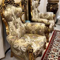 مبلمان سلطنتی ۷ نفره|مبلمان خانگی و میز عسلی|تنکابن, |دیوار