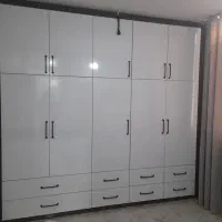 کابینت وکمد دیواری ساخت و نصب قرنیز تی وی روم|خدمات پیشه و مهارت|اهواز, کیانپارس |دیوار