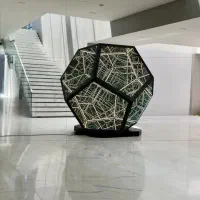 سازه المان نوری الماس تندیس دکور مانکن زیباسازی