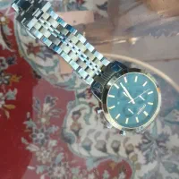 ساعت طلایی رنگ ثابت سیتیزن تاریخ دار