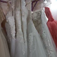 لباس مجلسی لباس عروس دفتر بله برون سبد بله برون چک|لباس|کاشان, رجایی|دیوار