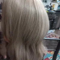 کلاهگیس(پوستیژ)مو بلند بلوند کنفی الیاف شبه طبیعی|آرایشی، بهداشتی، درمانی|شاهین‌شهر, شهرک گلدیس|دیوار