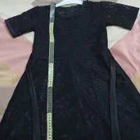 شومیز مشکی سارافون پیراهن بافت دخترانه|کفش و لباس بچه|قم, باغ کرباسی|دیوار