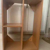 کتابخانه MDFبا قابلیت وصل به دیوار