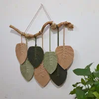 بومریس دیوارکوب مکرومه بافی|صنایع دستی و سایر لوازم تزئینی|مشهد, آزادشهر|دیوار