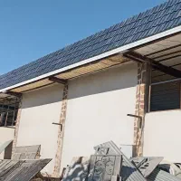 سقف شیروانی سقف شیبدار آلاچیق سایه بان سفال ورق|خدمات پیشه و مهارت|مشهد, سازمان آب|دیوار