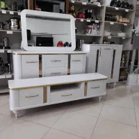 ست ۳ تکه کنسول و میز و جاکفشی کد ۲۱۱ * اثاث مارکت|بوفه، ویترین، کنسول|سیرجان, |دیوار