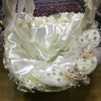 سبد غنچه عروس  دو عدد سایز بزرگ و یکی کمی کوچکتر|صنایع دستی و سایر لوازم تزئینی|تهران, سلسبیل جنوبی|دیوار