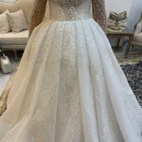 لباس عروس پرنسسی بسیار شیک