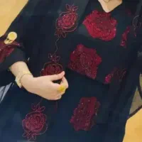 نگین کاری انواع لباس و روسری|لباس|نوشین شهر, |دیوار