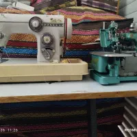 یک عدد چرخ خیاطی ژانومه مدل ۶۷۲یک عدد سر دوز سه نخ