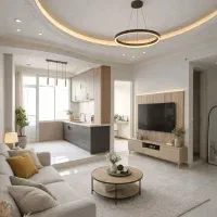 ۳۸متری یک خواب بدون پرتی // اندیشه پارکینگ