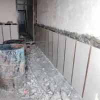 کاشی کاری  سرامیک لکه کاری گچ  صفرتاصد بنایی