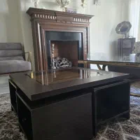 میز جلو مبلی به همراه عسلی