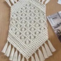 رانر مکرومه|پرده، رانر، رومیزی|محمدیه-قزوین, |دیوار