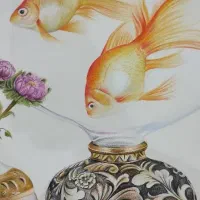 نقاشی  مدادرنگی