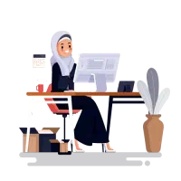 منشی شرکت مالی