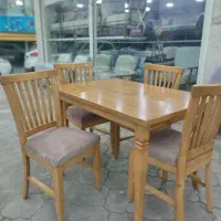 نهار خوری چهار نفره/آماده تحویل|میز و صندلی غذاخوری|رشت, جهاد|دیوار