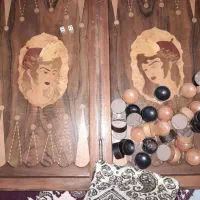 تخته نرد طرح رخ