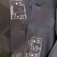 پارچه چادری مشکی طرح دار