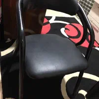 صندلی شیک درجه یک فلزی رویه چرم|صندلی و نیمکت|کرمانشاه, |دیوار