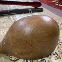 دوتار ۴۰ساله یادگاری از ترکمنستان|سازهای سنتی|گنبد کاووس, |دیوار