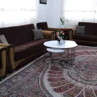 مبل ۸ نفره (تخت‌شو/اسکلت فلزی) + باکس جادار