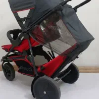 کالسکه دوقلو آلمانی برندhauck مناسب سیسمونی|کالسکه و لوازم جانبی|مشهد, اروند|دیوار