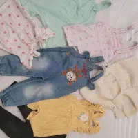 لباس بچه گانه تا یکسال ونیم دونه ای ۲۵ هزارتومن