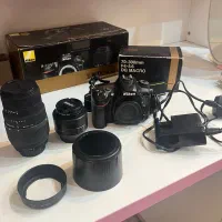 دوربین نیکون 7200d همراه با ۲ لنز
