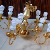 لوستر 5شاخه در حد نو