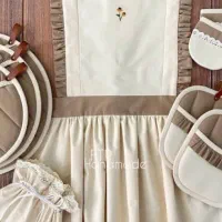 دوخت جهیزیه عروس|سفره، حوله، دستمال آشپزخانه|خمینیشهر, |دیوار