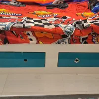 تخت1نفر،۹۰×۲متر،تشک خوشخواب رویال سالم و تمیز