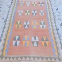 دو تا گلیم خوشگل دست بافت 50سال پیش|گلیم، جاجیم، گبه|نورآباد ممسنی, |دیوار