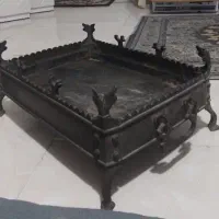 منقل برنجی آنتیک کمیاب قدمت 80 سال