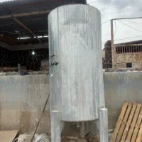 تانکر گالوانیزه ۳۰۰۰ لیتری/ ورق ۲ ایستاده