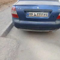 ماشین آبی رنگ پیدا شده