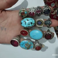 انگشتر های نقره کار دست