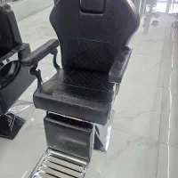 آرایشگاه صندلی پدالی مدل سلین  دسته خم  کوتاهی