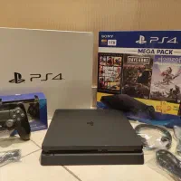 پلی 4 اسلیم یکترا کپی خور دو دسته فول گیم ps4