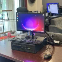 کامپیوتر کامل (مانیتور کیس موس و کیبورد)