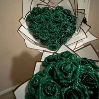 گل روبانی و پروانه ای|گل مصنوعی|یزد, |دیوار