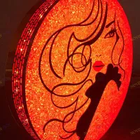 تابلوی‌ چلینیوم گرد کریستالی دوطرفه