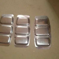 سینی اردو خوری قدیمی استیل ۱۸/۸|ظروف سرو و پذیرایی|شیراز, شهرک مهدیه|دیوار