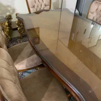 میز ناهار خوری ۶ نفره چوب راش