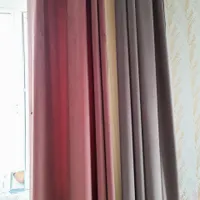 پنل پرده ترک ۶ عدد دو رنگ|پرده، رانر، رومیزی|اردبیل, |دیوار