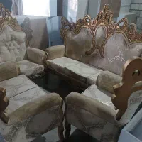 مبل سلطنتی کارکرده برازجان|مبلمان خانگی و میز عسلی|برازجان, |دیوار